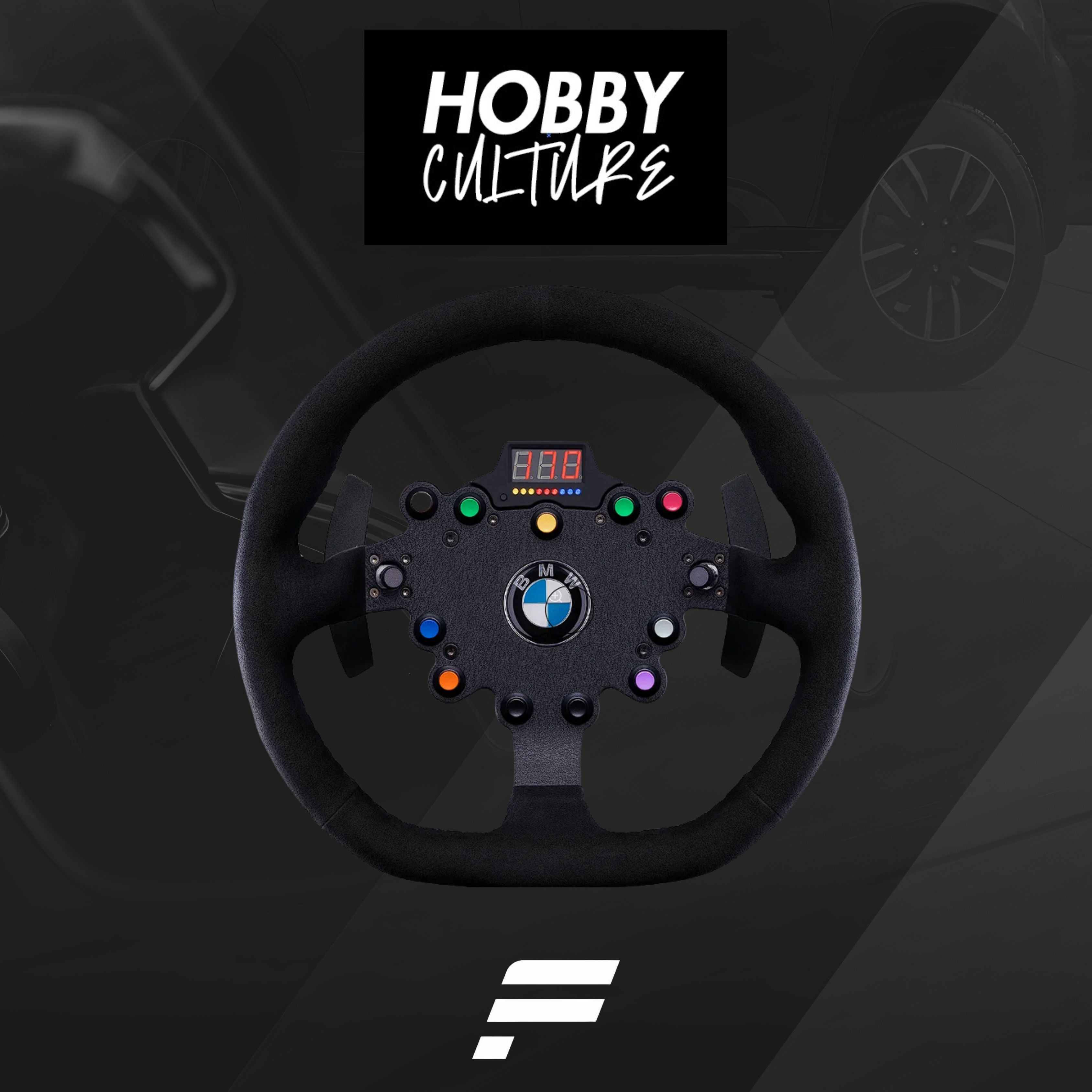 Fanatec ClubSport Steering Wheel BMW M3 GT2 V2 + QR2 320mm – Hobby