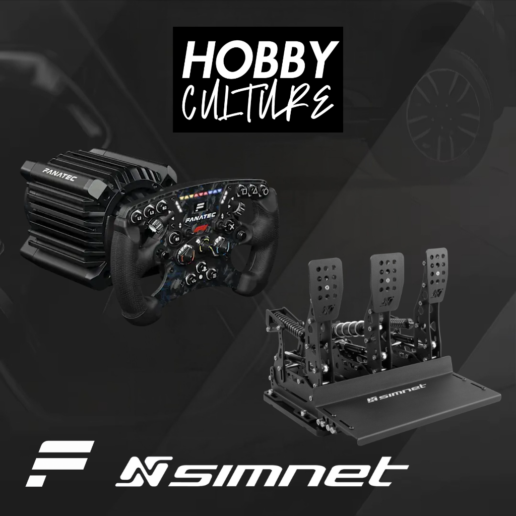 Fanatec DD+ F1 Wheel + Simnet SP PRO Pedals Bundle | Hobby Culture