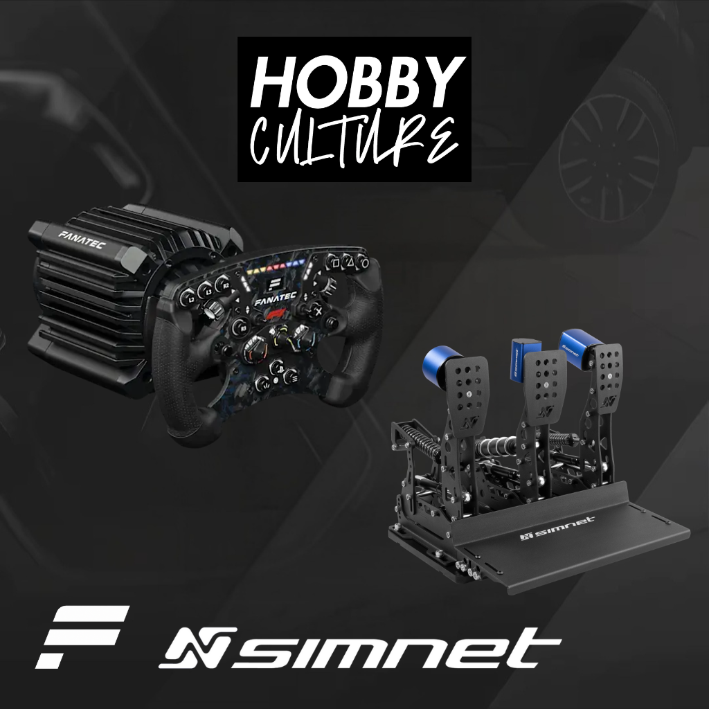 Fanatec DD+ F1 Wheel + Simnet SP PRO Pedals Bundle