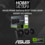 ASUS PRIME GeForce RTX™ 5080 16GB GDDR7 OC Edition