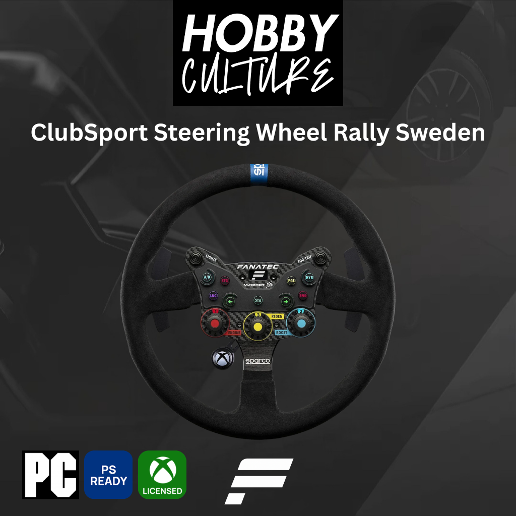 Fanatec ClubSport Steering Wheel Rally Sweden