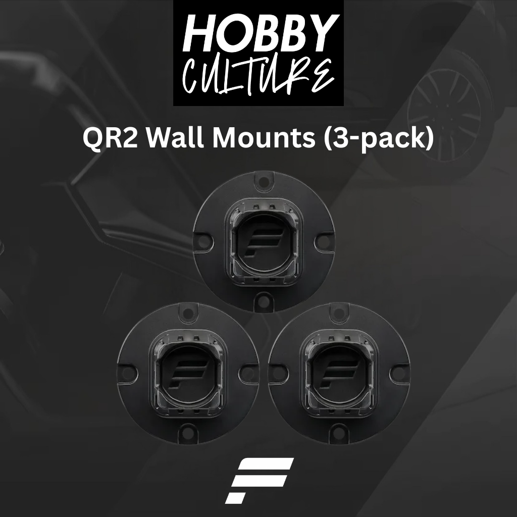 Fanatec QR2 Wall Mounts (3-pack)