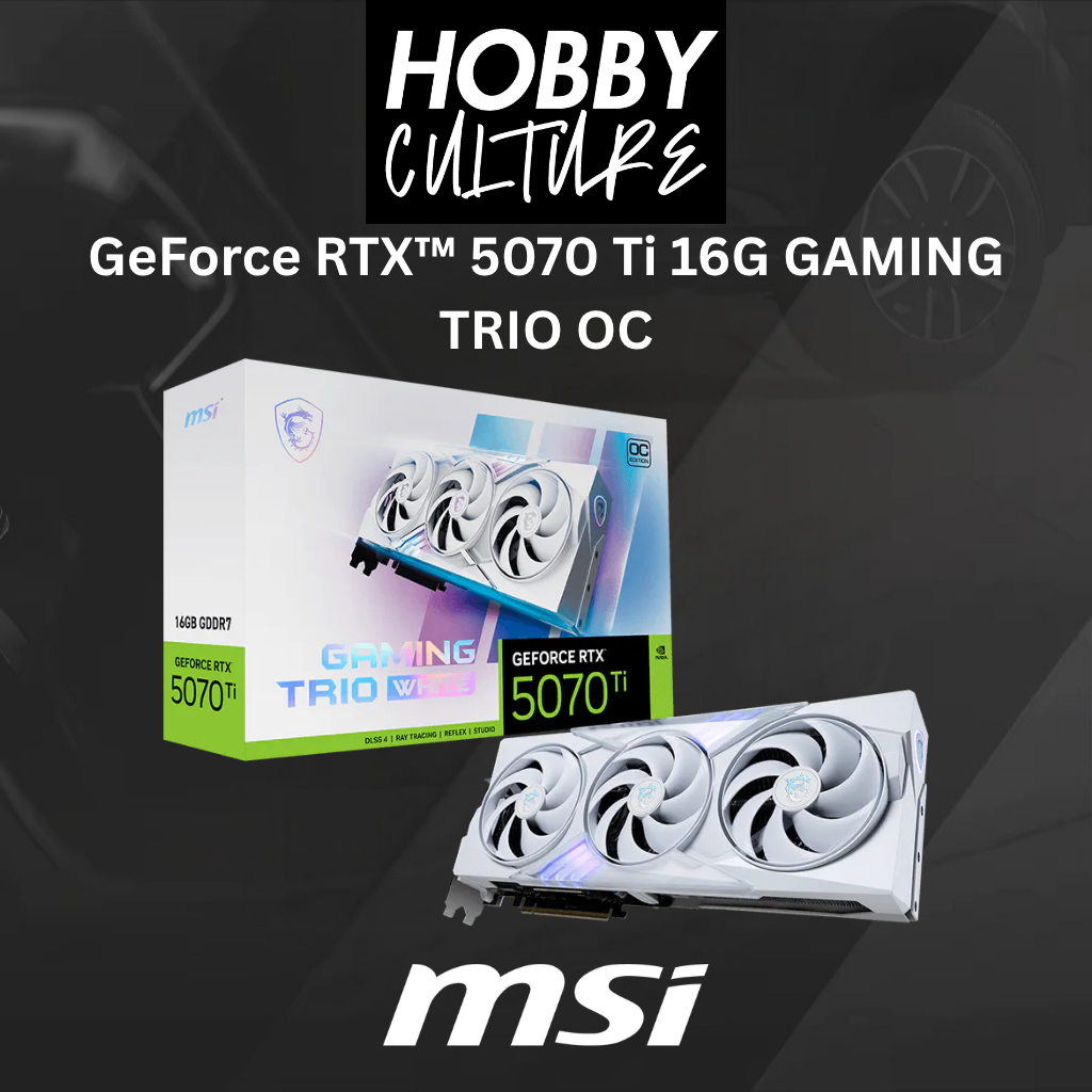 MSI GeForce RTX™ 5070 Ti 16G GAMING TRIO OC