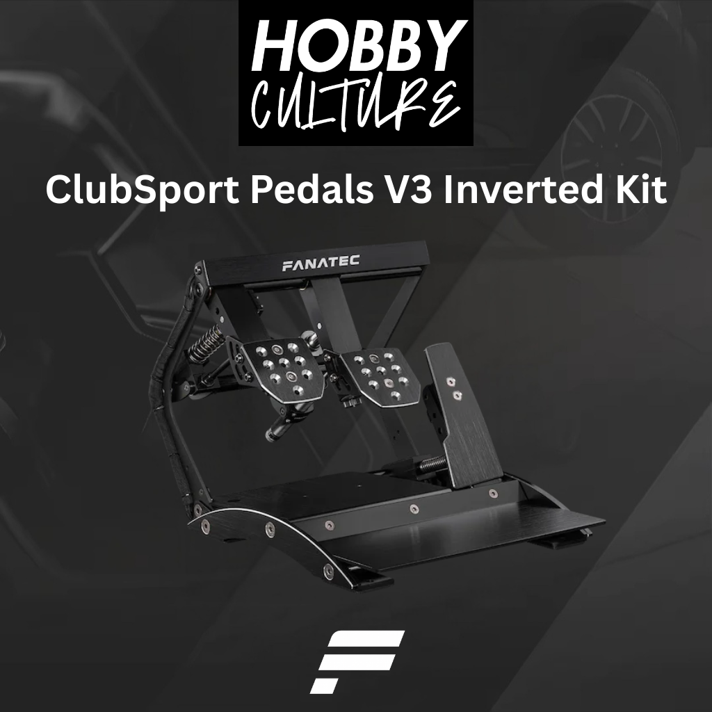 Fanatec ClubSport Pedals V3 Inverted – Hobby Culture Singapore