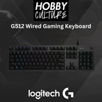 Logitech G512 Wired Gaming Keyboard