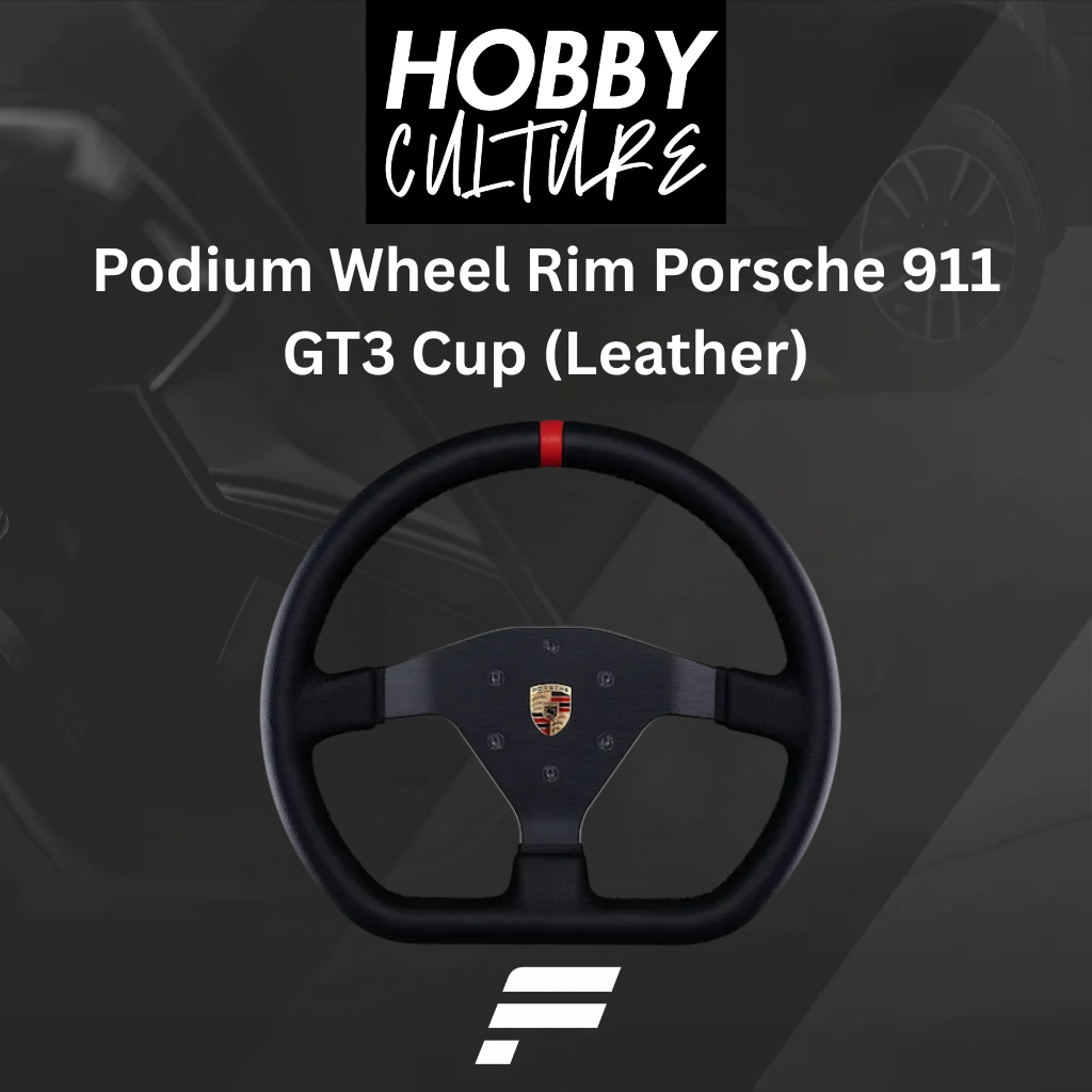 Fanatec Podium Wheel Rim Porsche 911 GT3 Cup (Leather)