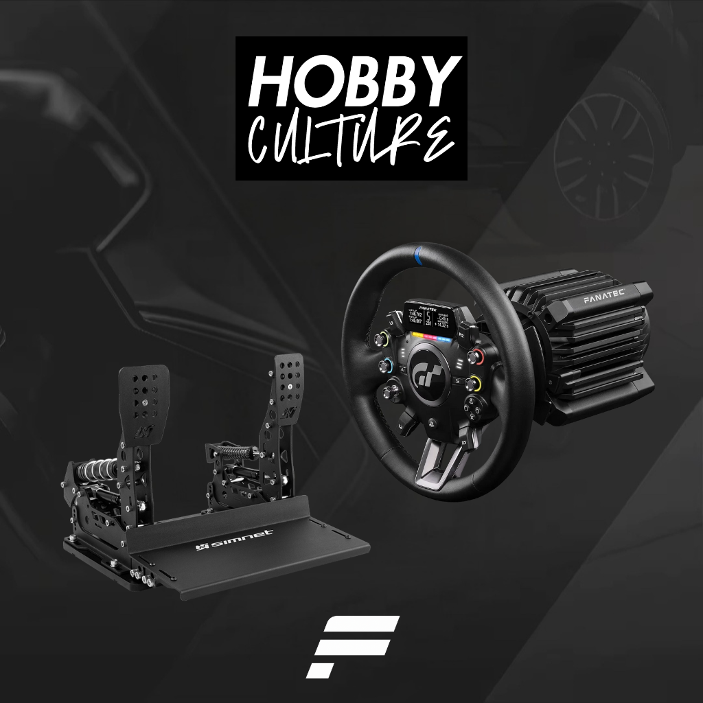 Fanatec Gran Turismo® DD Extreme| Simnet SP PRO loadcell pedals