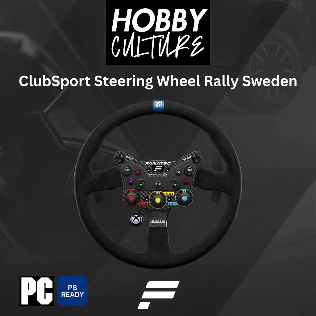 Fanatec ClubSport Steering Wheel Rally Sweden