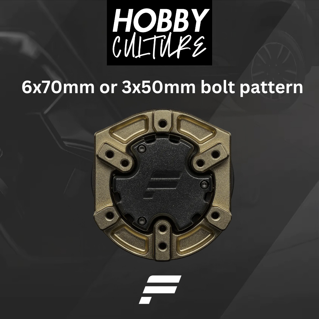 Fanatec Podium Hub + QR2 Wheel-side
