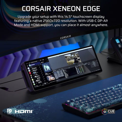 Corsair XENEON EDGE 14.5" LCD Touchscreen Display