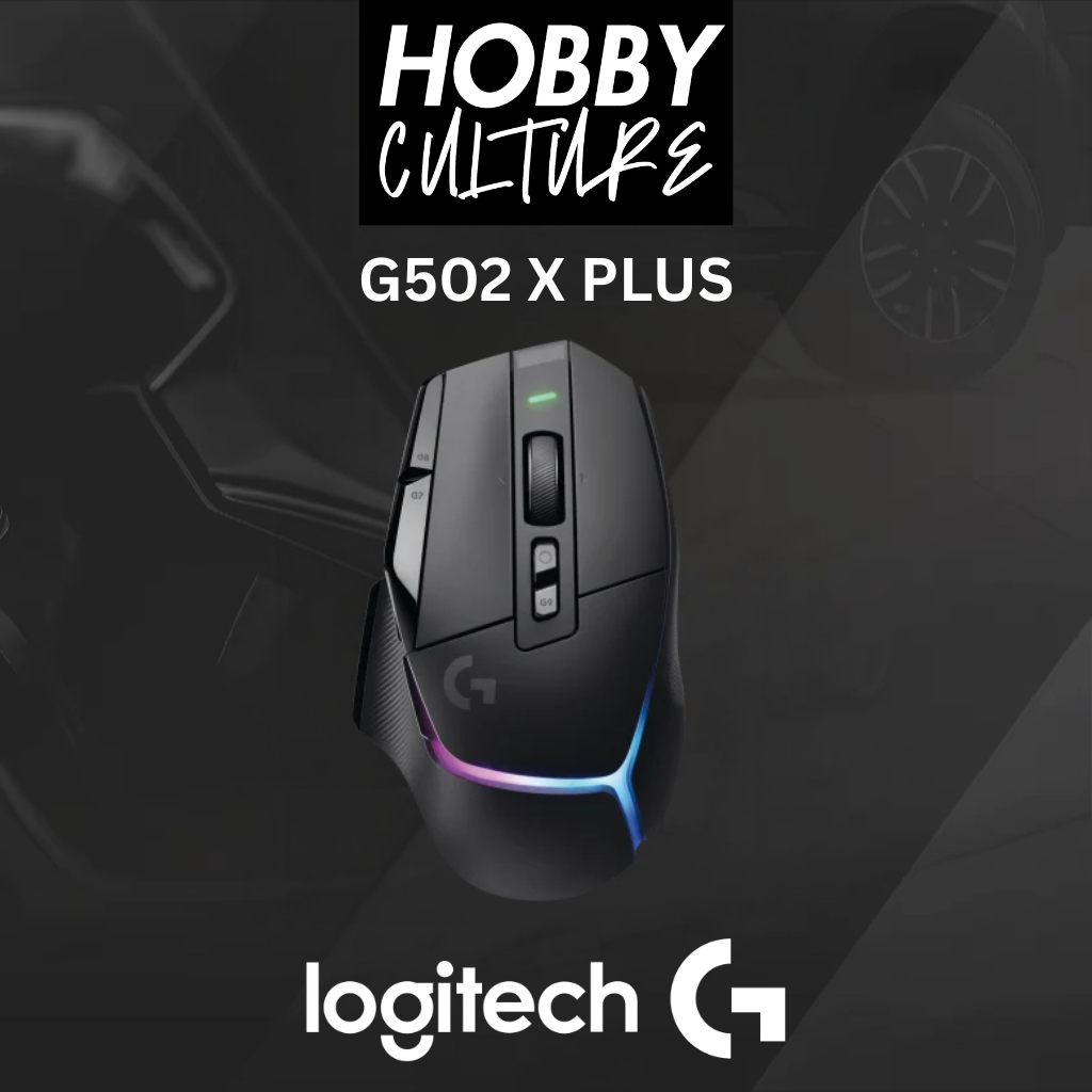 Logitech G502 X PLUS LIGHTSPEED Wireless Gaming Mouse with LIGHTSYNC RGB