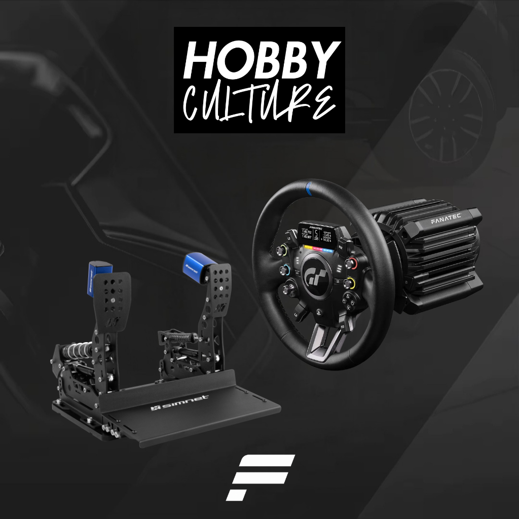 Fanatec Gran Turismo® DD Extreme| Simnet SP PRO loadcell pedals