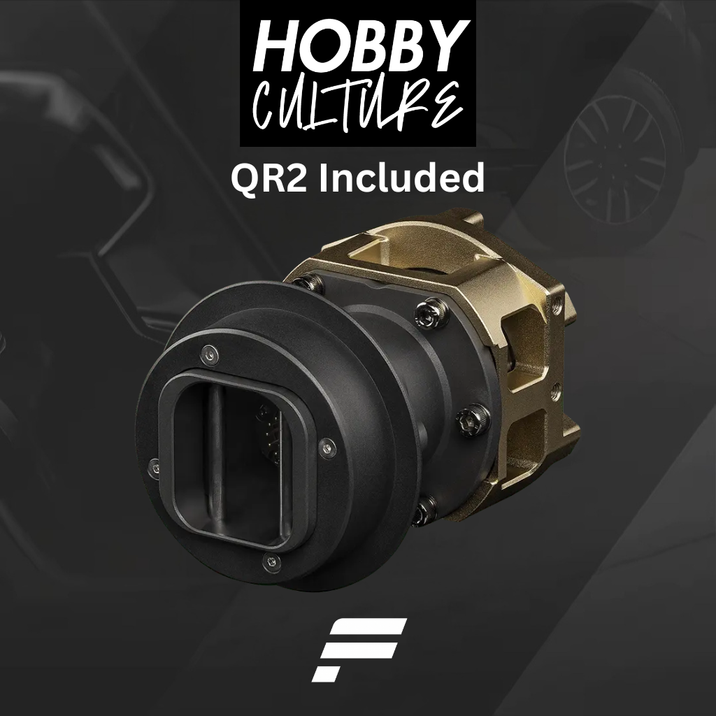 Fanatec Podium Hub + QR2 Wheel-side