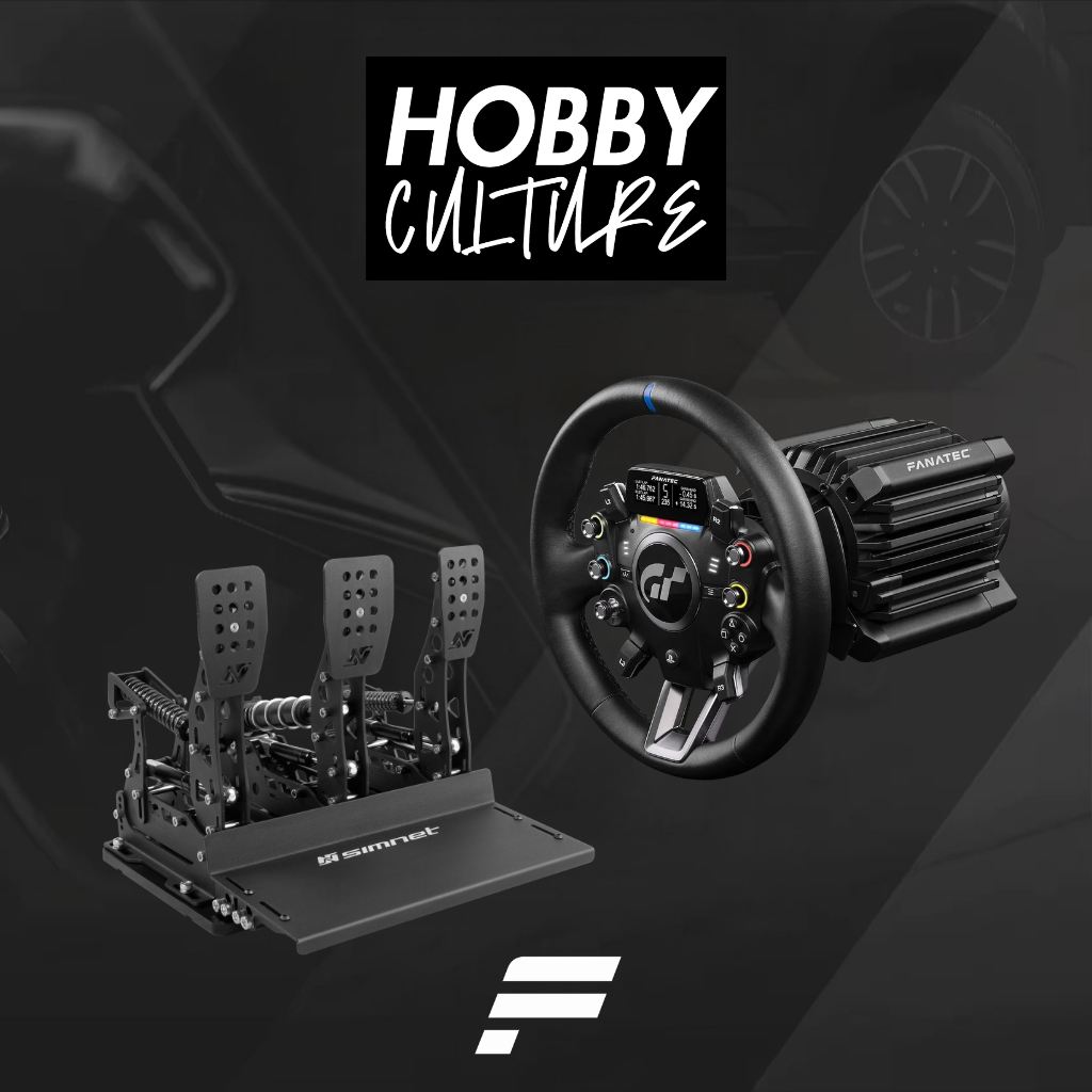 Fanatec Gran Turismo® DD Extreme| Simnet SP PRO loadcell pedals