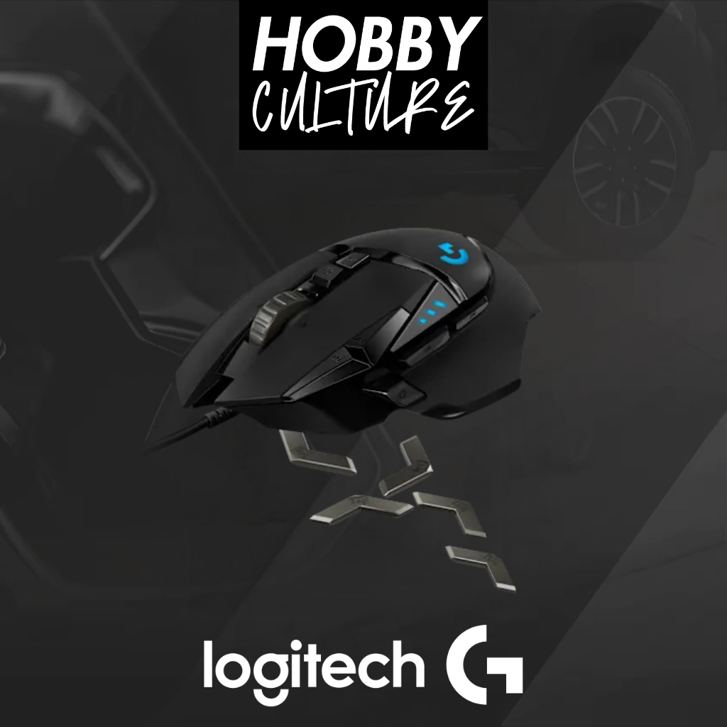 Logitech G502 HERO Performance RGB Gaming Mouse Wired