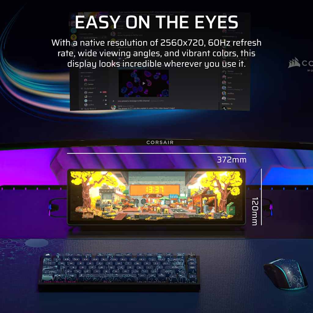 Corsair XENEON EDGE 14.5" LCD Touchscreen Display