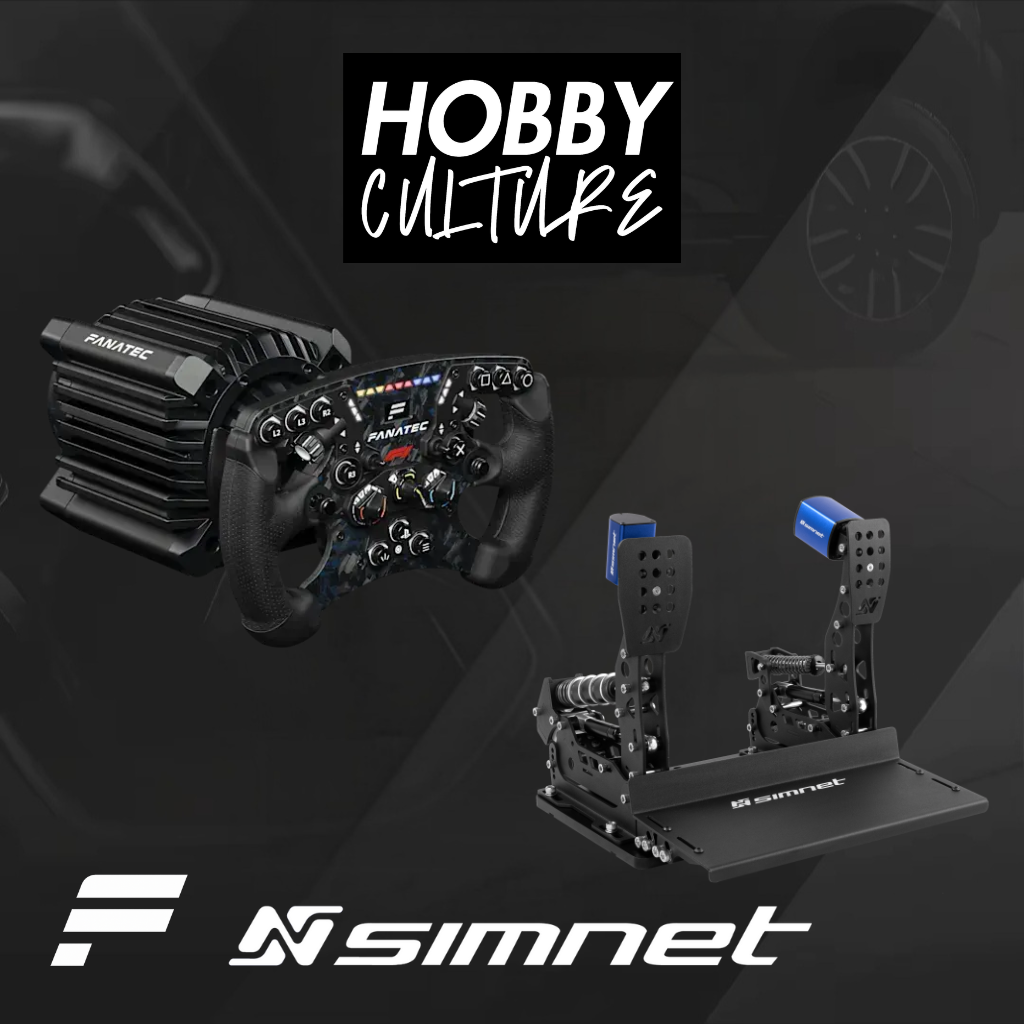 Fanatec DD+(15Nm) ClubSport Racing Wheel F1®| Simnet SP PRO loadcell pedals