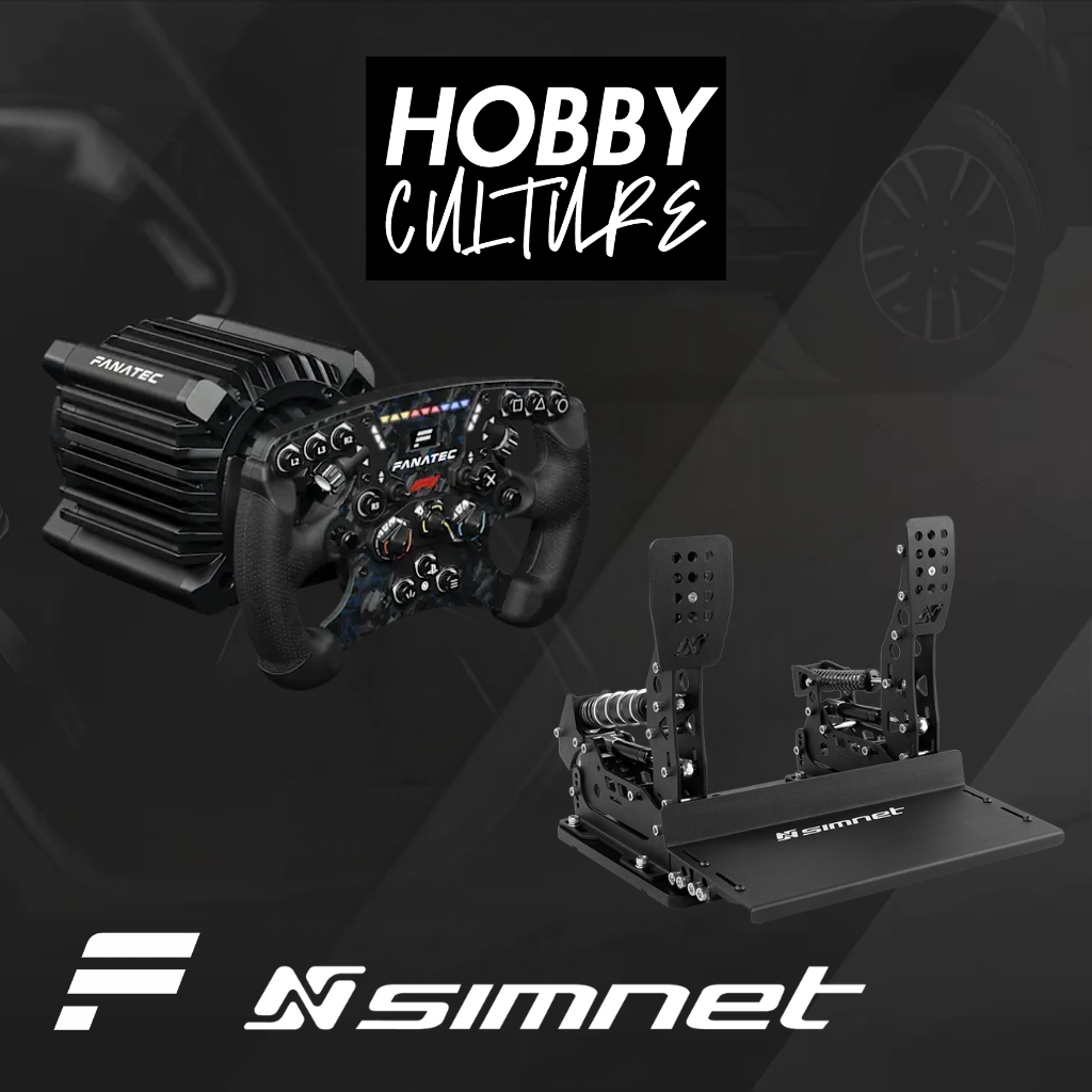 Fanatec DD+(15Nm) ClubSport Racing Wheel F1®| Simnet SP PRO loadcell pedals