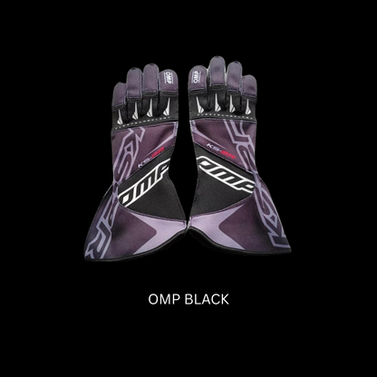 OMP Inversed Stitch Racing Gloves for Sim Racing, E-sports and Motorsports