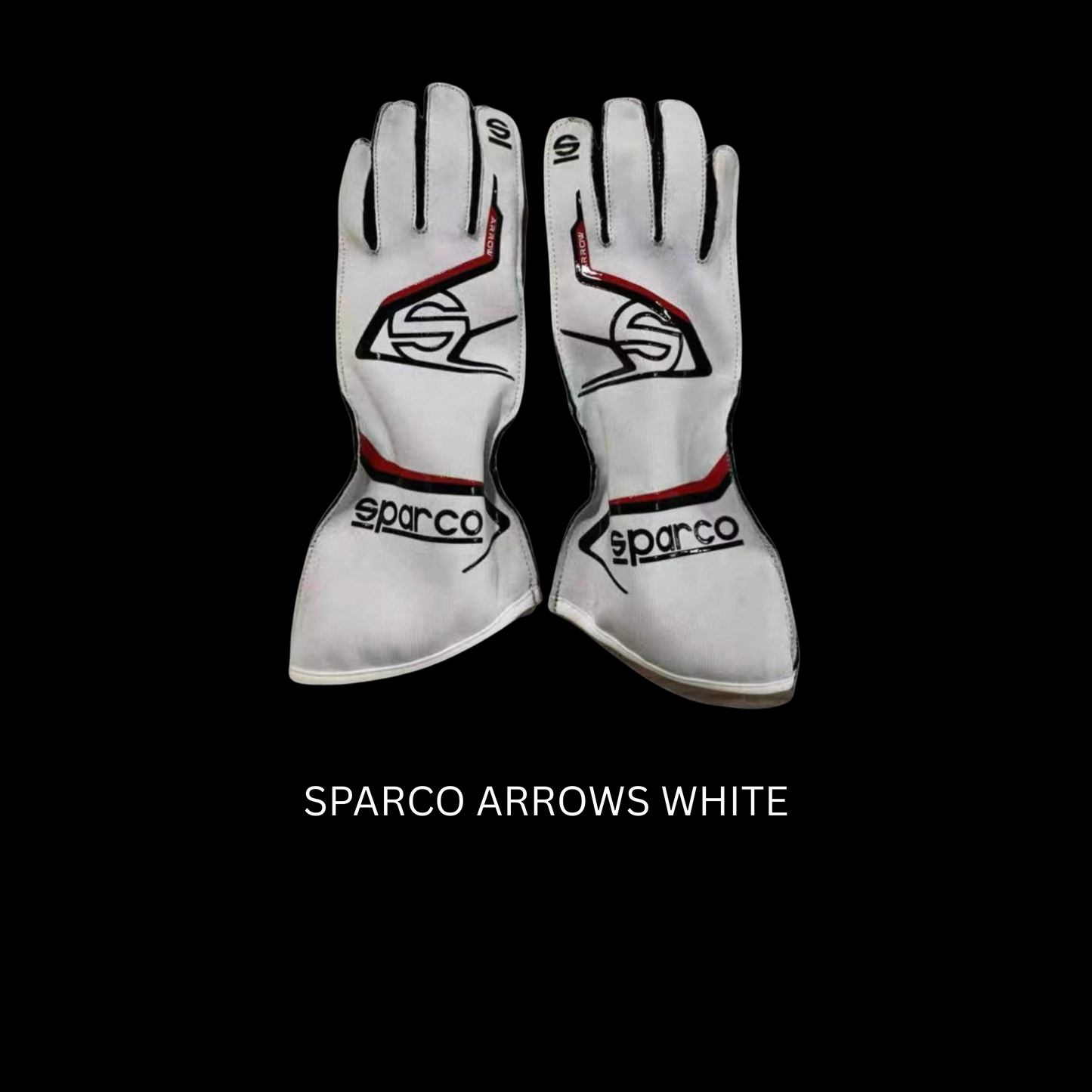 Sparco Arrow Inversed Stitch Racing Gloves for Sim Racing, E-sports and Motorsports