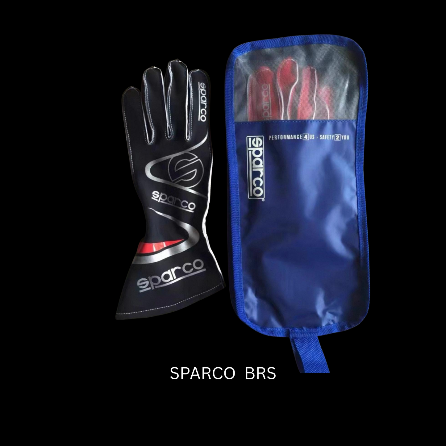 Sparco Arrow Inversed Stitch Racing Gloves for Sim Racing, E-sports and Motorsports