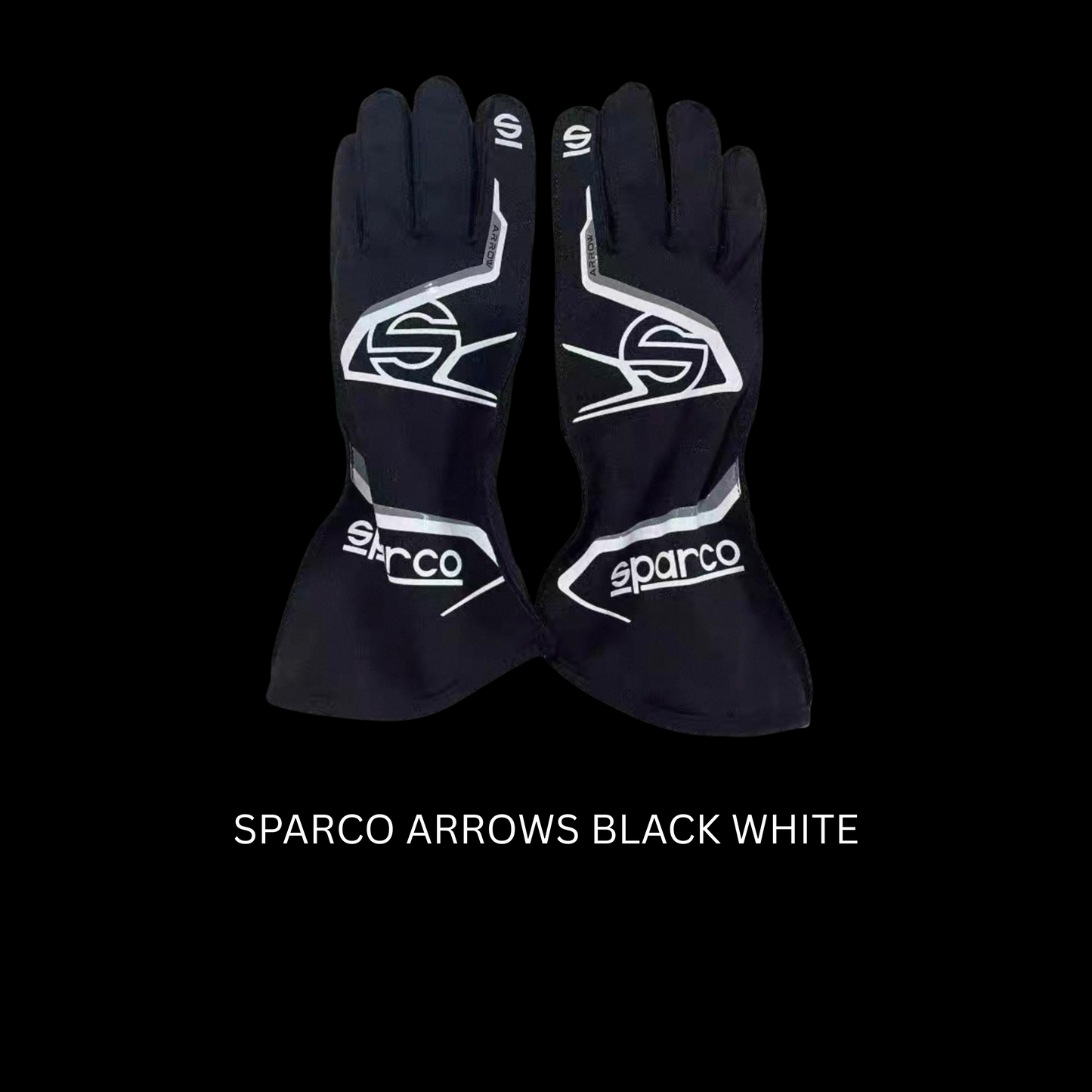 Sparco Arrow Inversed Stitch Racing Gloves for Sim Racing, E-sports and Motorsports