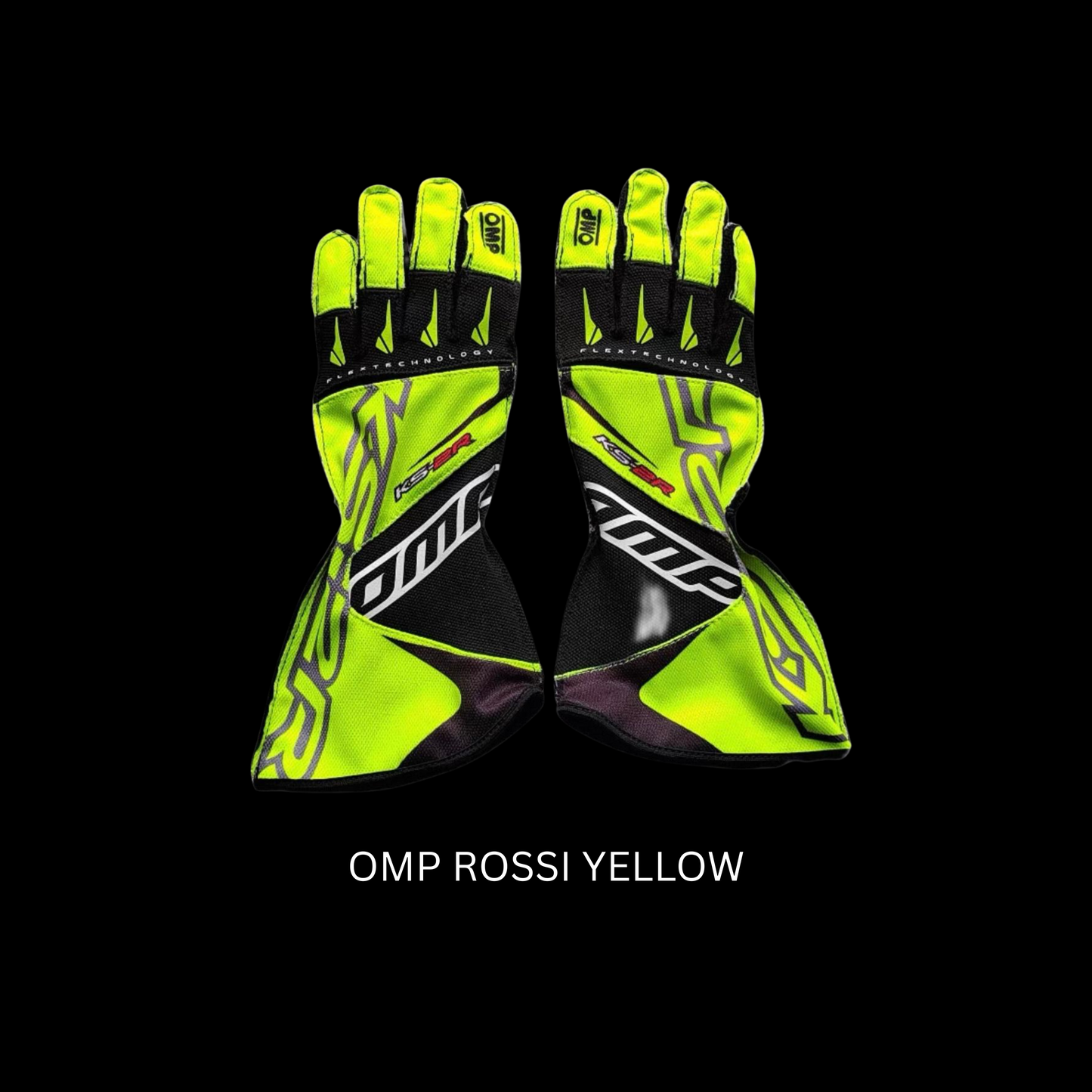 OMP Inversed Stitch Racing Gloves for Sim Racing, E-sports and Motorsports