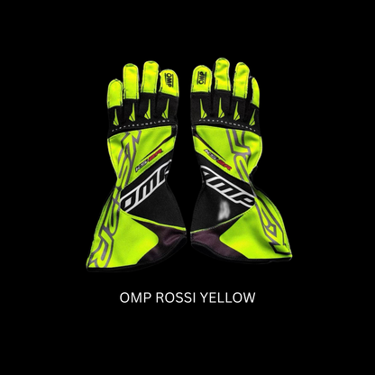 OMP Inversed Stitch Racing Gloves for Sim Racing, E-sports and Motorsports