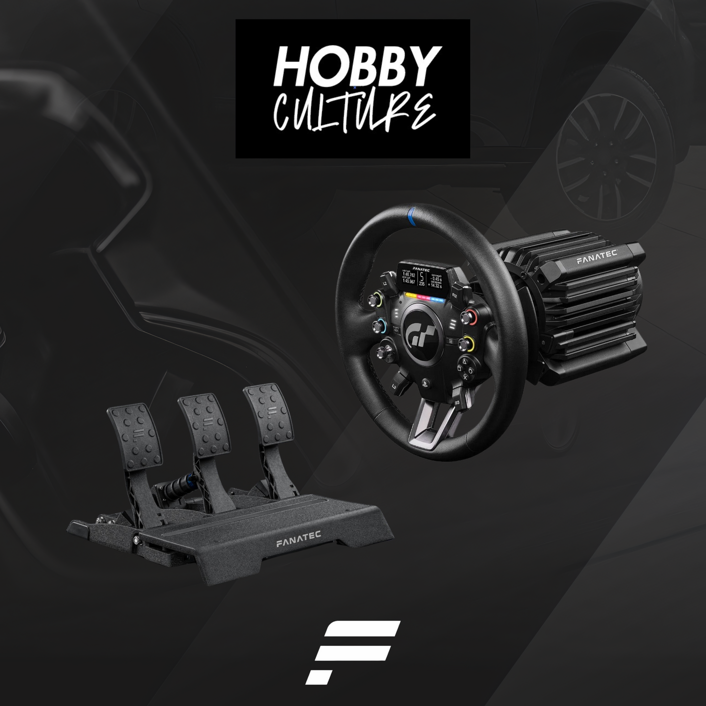 GRAN TURISMO® DD EXTREME + Elite V2, Clubsport V3 pedals