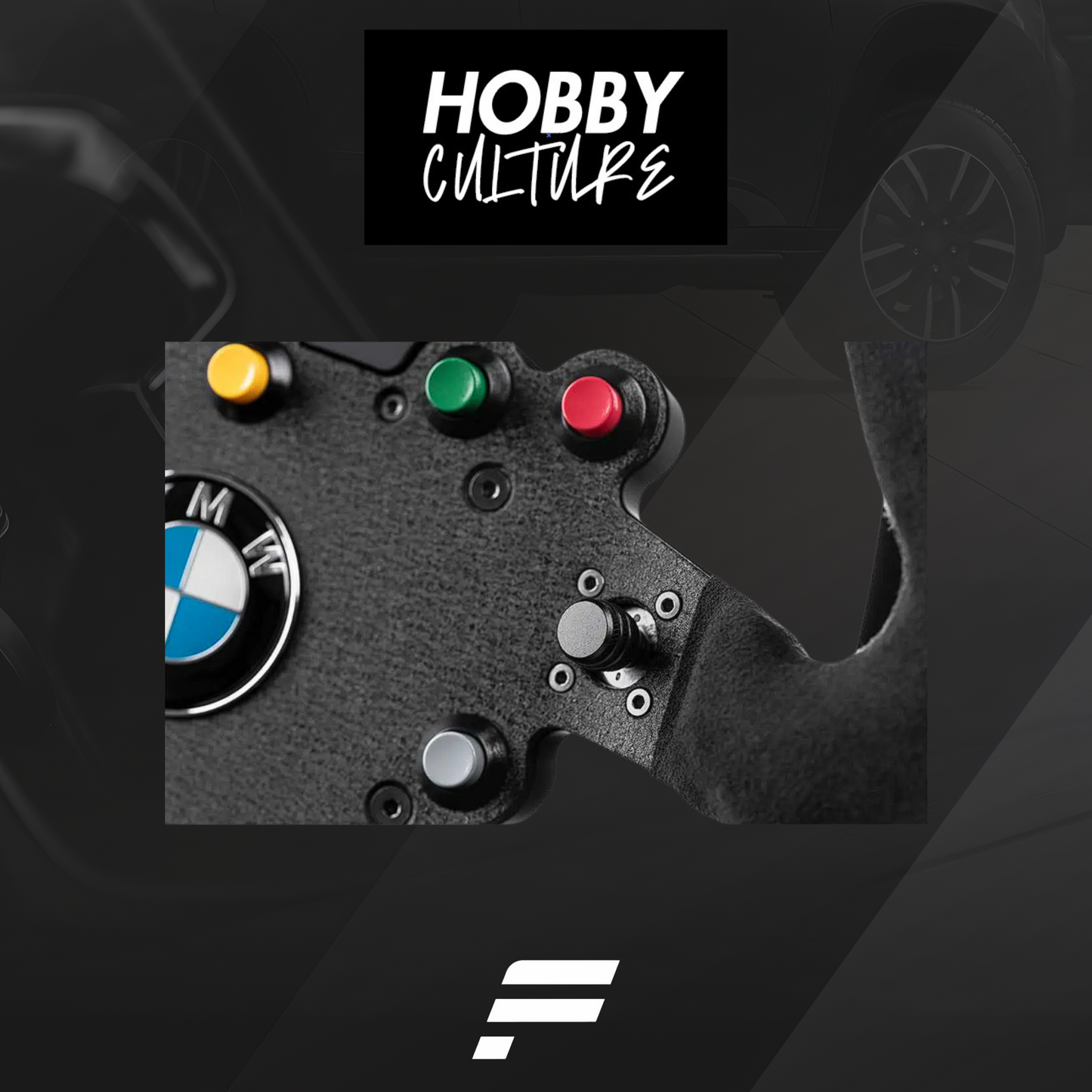 Fanatec ClubSport Steering Wheel BMW M3 GT2 V2 + QR2 320mm