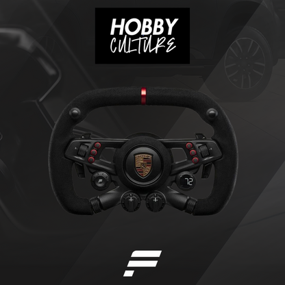 Fanatec CSL Elite Steering Wheel Porsche Vision GT + QR2 L