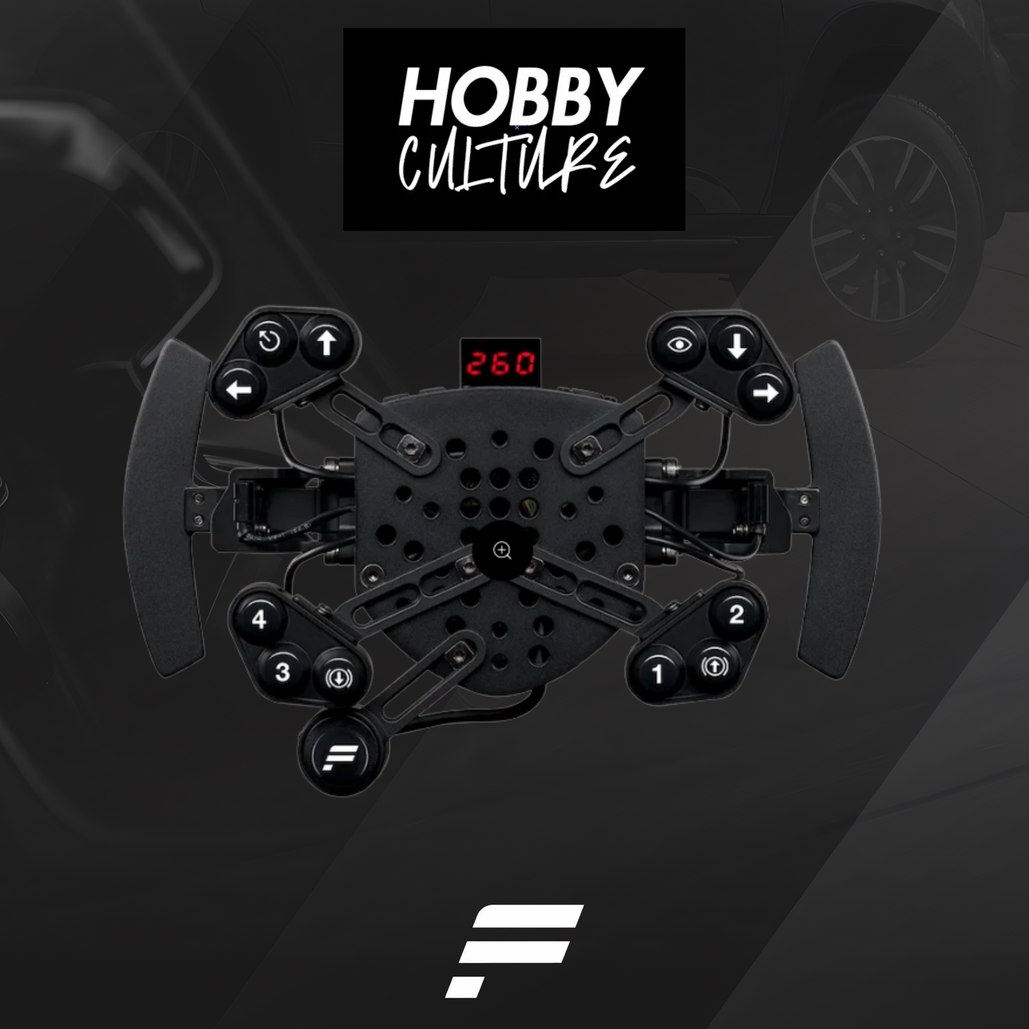 FANATEC CLUBSPORT UNIVERSAL HUB V2 + QR2 (PS5)