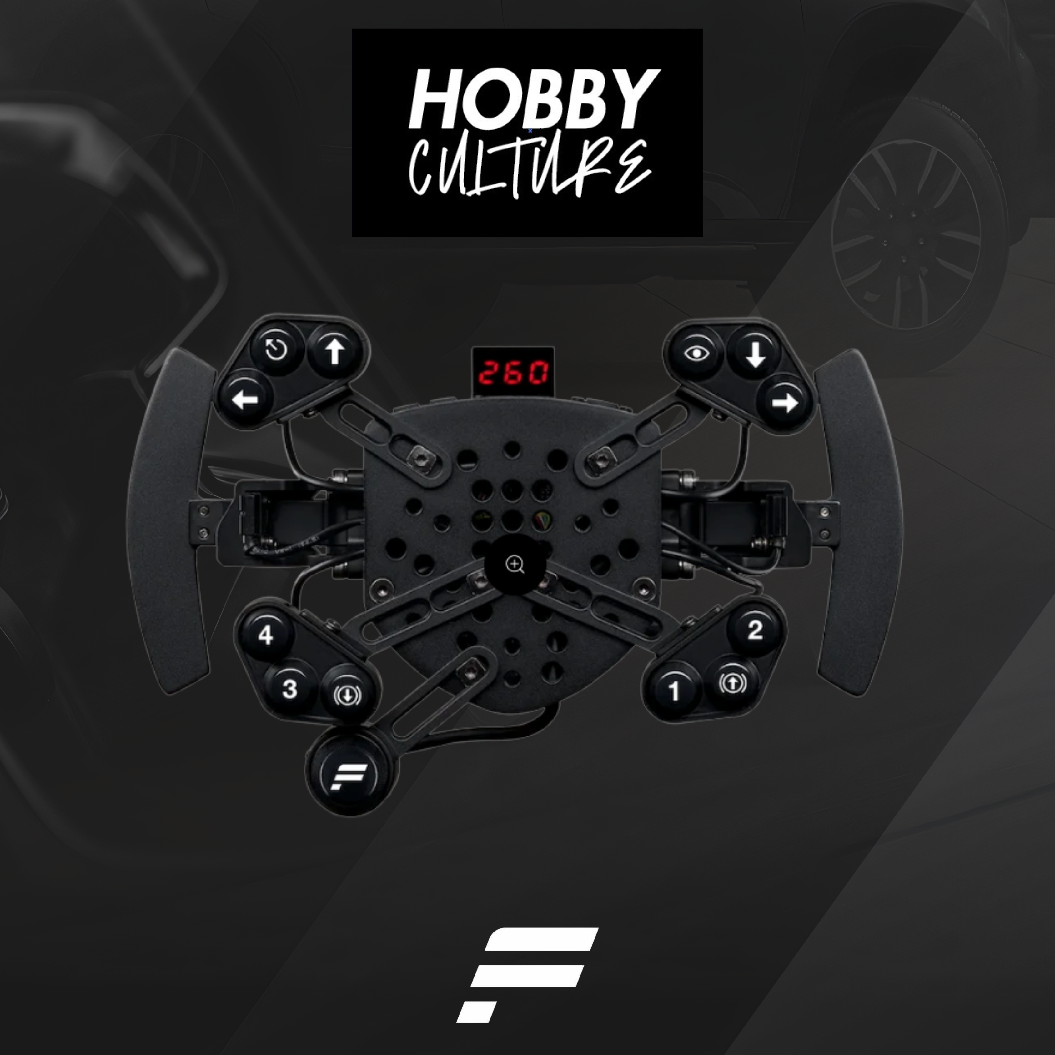 FANATEC CLUBSPORT UNIVERSAL HUB V2 + QR2 (PS5)